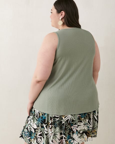 Camisole sans manches avec plaquette décorative - In Every Story