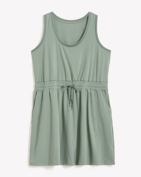 Robe sans manches à taille cintrée, tissu responsable - Active Zone