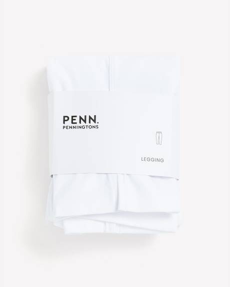 White Denim Capri Legging - PENN. Essentials