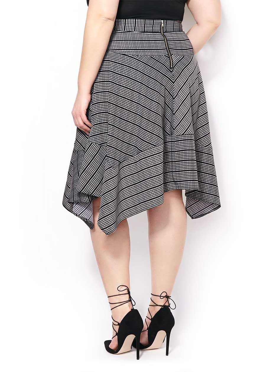 Asymmetric Printed Skirt Penningtons