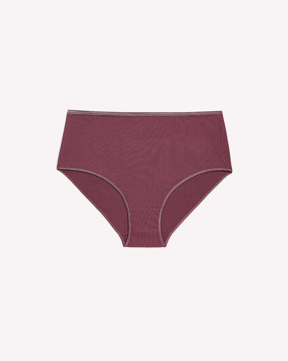 Ribbed Knit Full Brief - ti Voglio