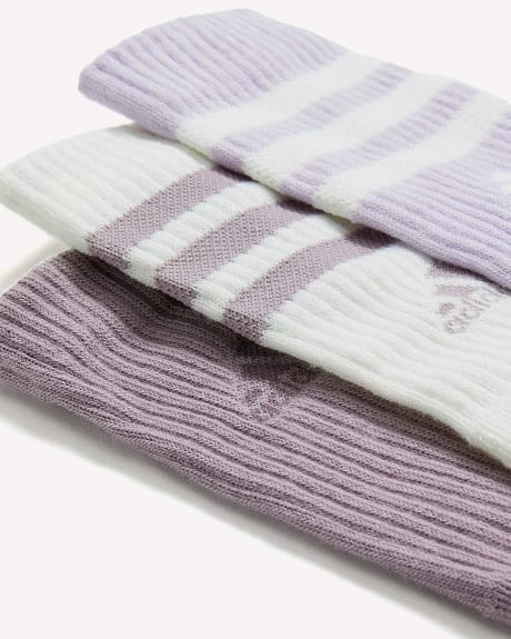 3-Stripes Crew Socks, pack of 3 - adidas