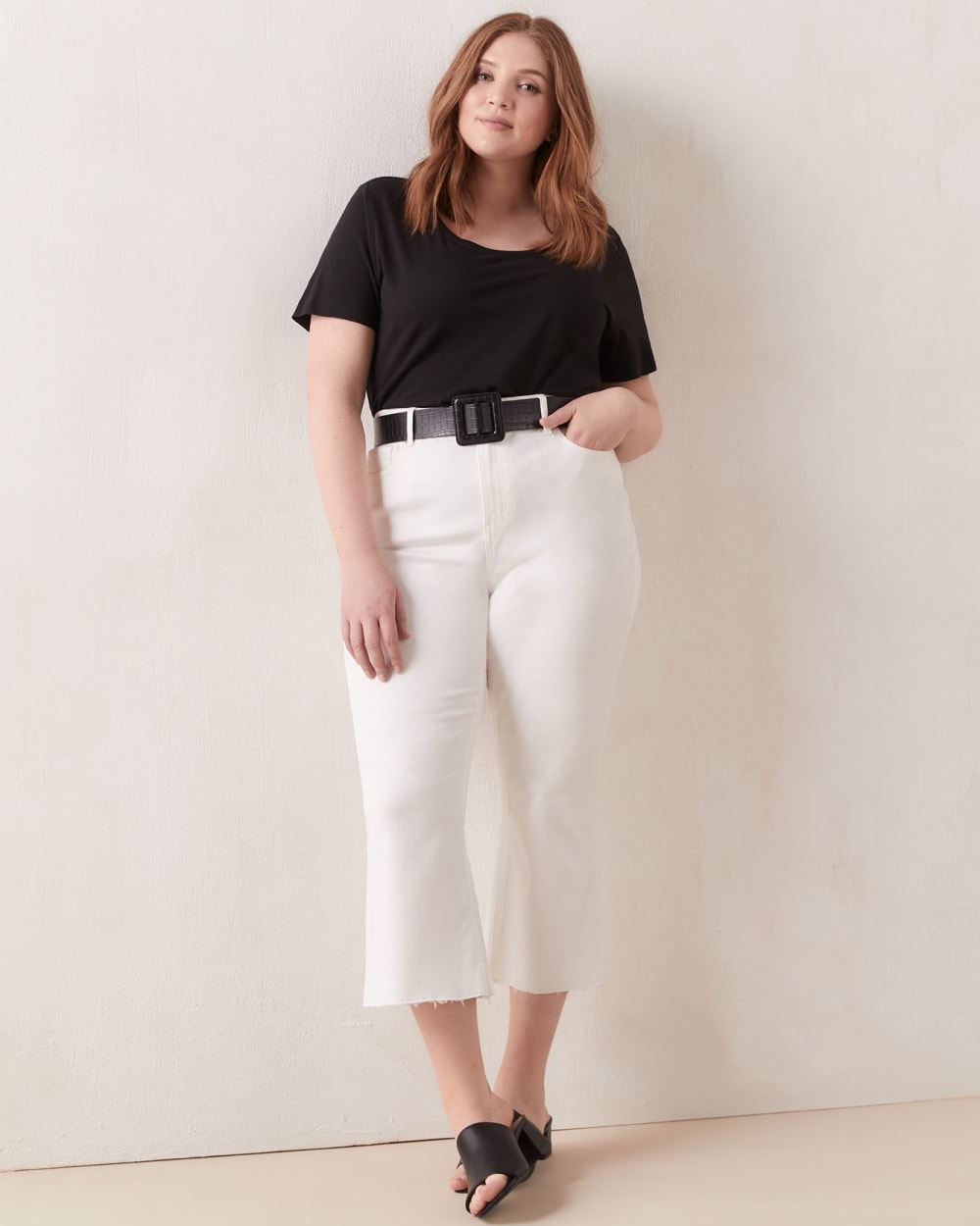 Crew Neck Long BoyfriendFit TShirt In Every Story Penningtons