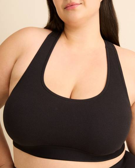 Bralette c&ocirc;tel&eacute;e avec encolure en V - ti Voglio