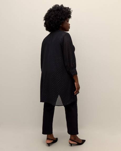 Kimono avec manches ballons trois-quarts