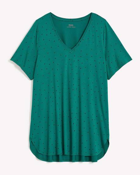 Printed Modern-Fit Tunic - PENN. Essentials