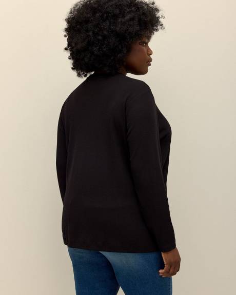 Boyfriend-Fit Ribbed Tee - PENN. Essentials