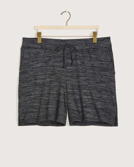 Space-Dye Pull-On Shorts - ActiveZone