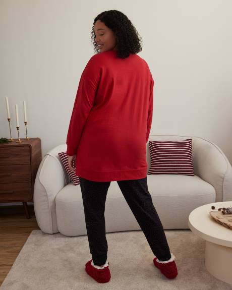 Snowy Tree Tunic and Legging Pyjama Set - ti Voglio