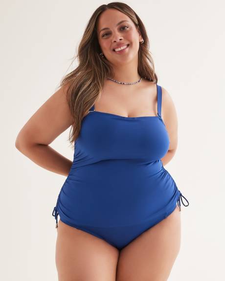 Short Rushing Tube Tankini Top
