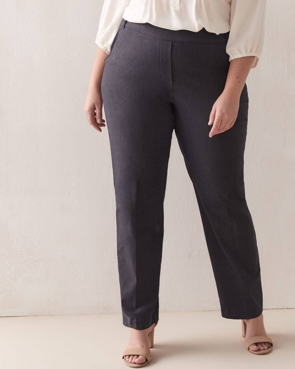 plus size slacks petite