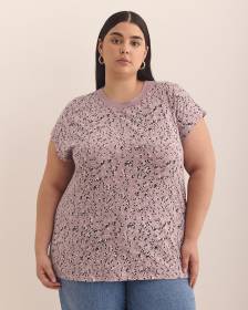 Extended-Sleeve Crew Neck T-Shirt - PENN. Essentials