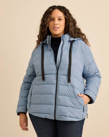 Packable Jacket with Removable Hood