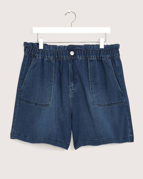 1948 Fit, Stretch Denim Short, Dark Wash - d/C JEANS