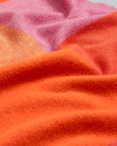 Multicoloured Plaid Scarf