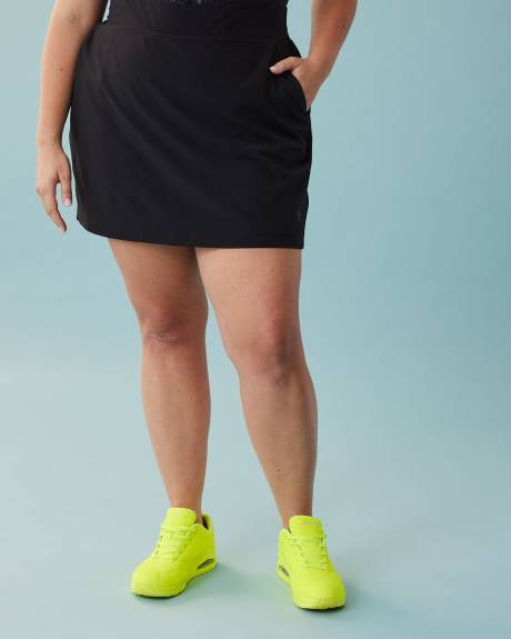 Jupe-short extensible, tissu responsable - Active Zone