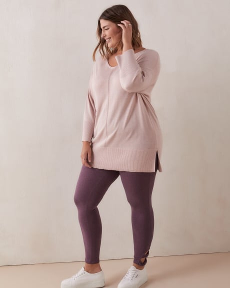 Fashion Legging With Side Knot Detail - In Every Story