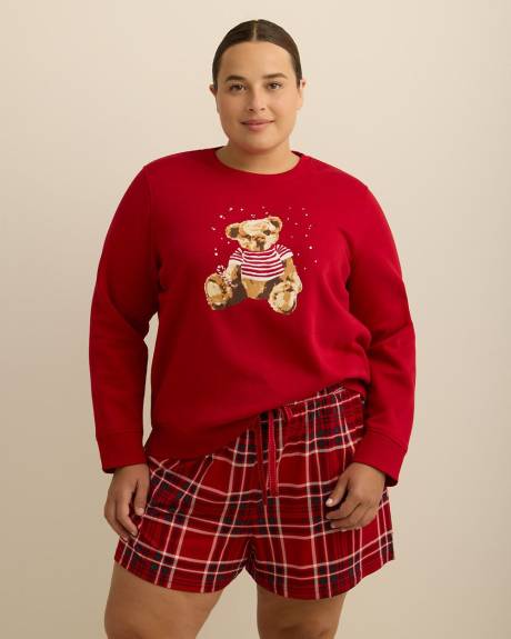 Fleece Crewneck Sweatshirt Fleece Crewneck Sweatshirt