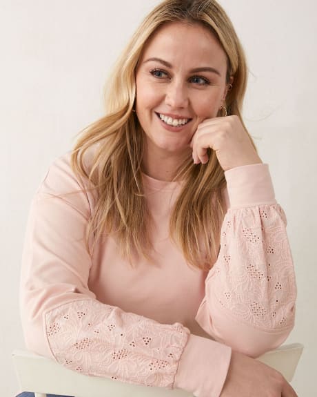 French Terry Crew Neck Sweatshirt - In Every Story