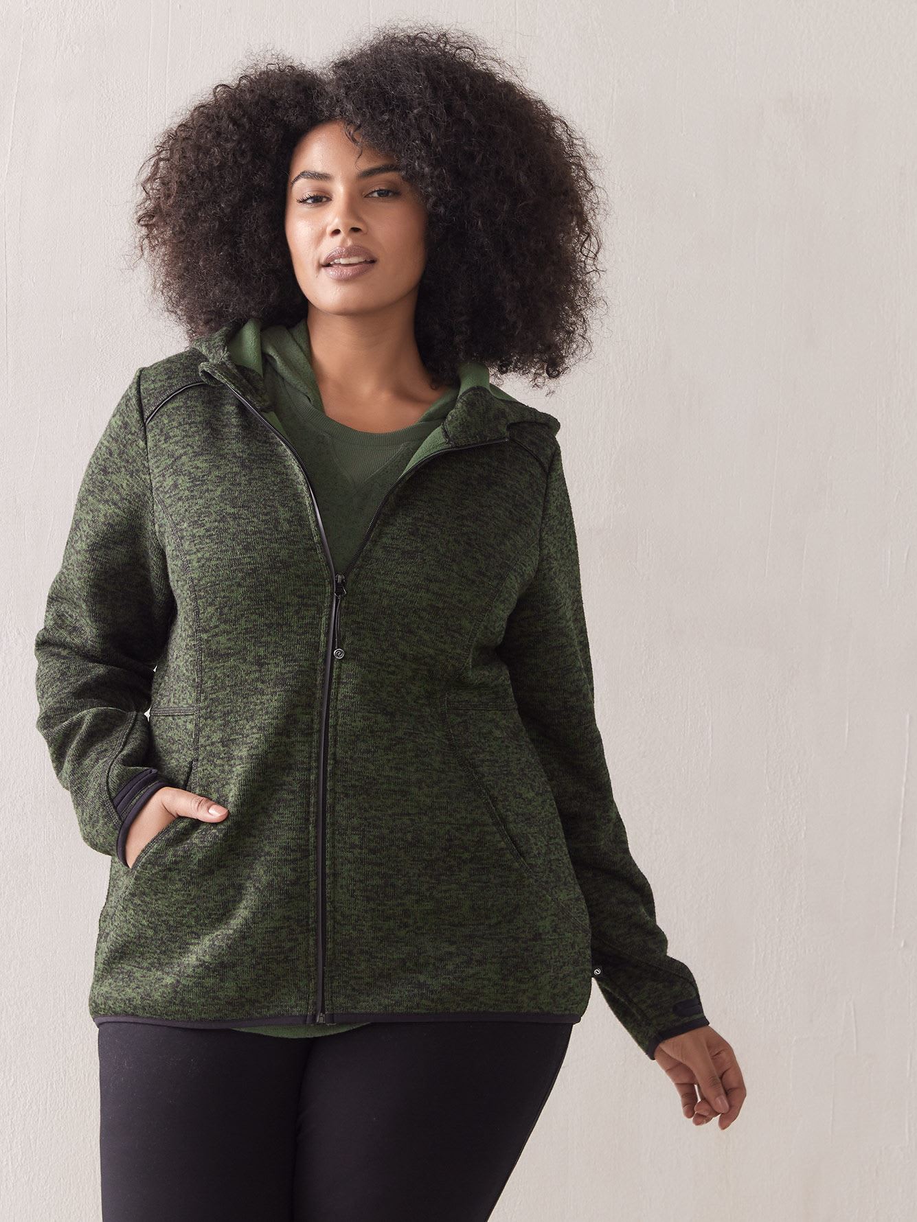 thermal jacket with hood
