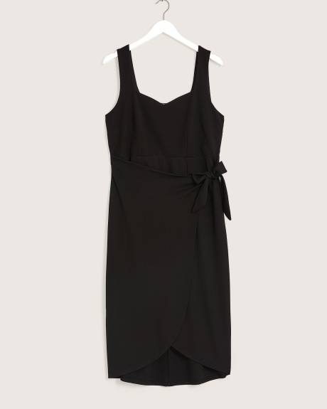 Robe midi ajustée sans manches - Addition Elle