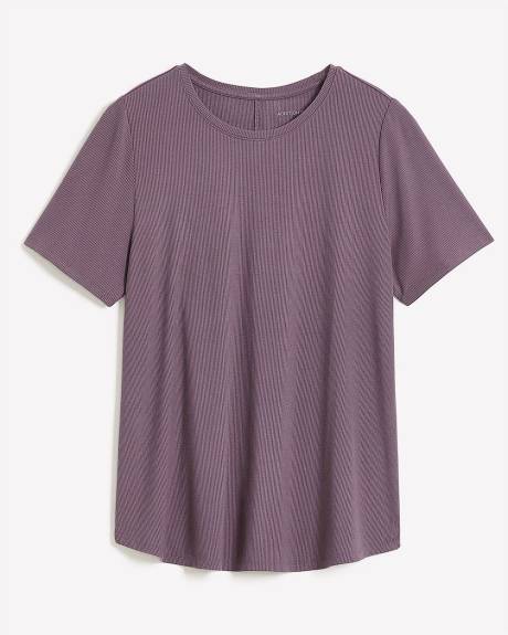 Responsible, Modern-Fit Ribbed T-Shirt - Addition Elle - PENN. Essentials