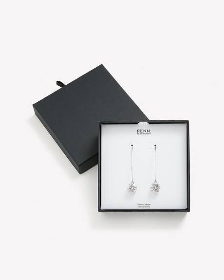 Cubic Zirconia Single Earrings