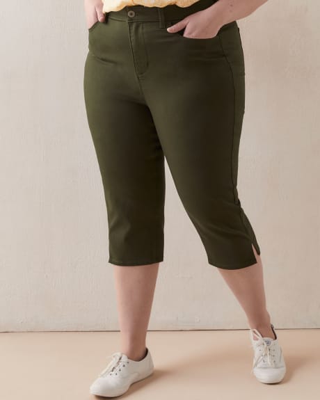 Solid Capri Jegging - d/c JEANS
