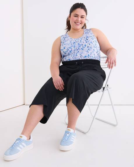 Pantalon court extensible, tissu responsable - Active Zone