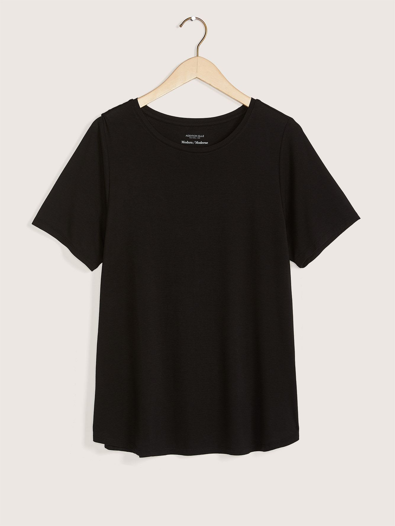 Modern-Fit Crew Neck T-Shirt - Addition Elle