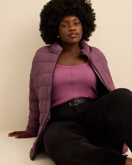 Packable Jacket with Removable Hood