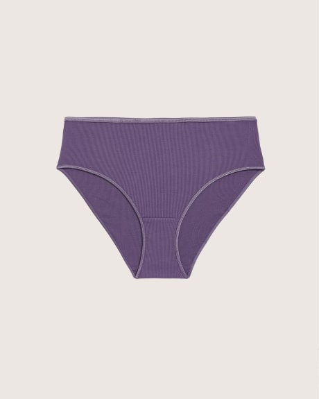 Ribbed Hipster Brief with Print - tiVOGLIO