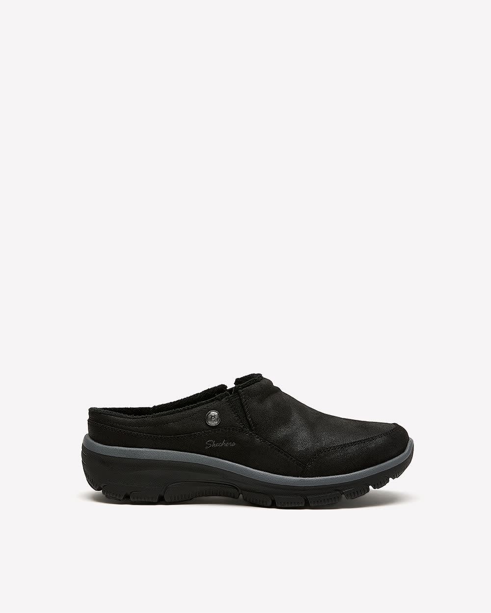 Mule ouverte doublée, pied large - Skechers