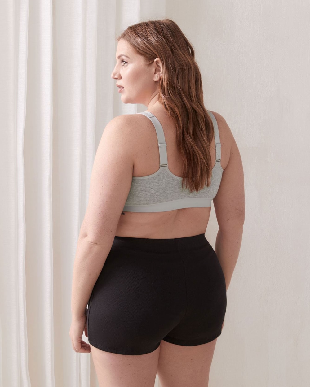 Wireless Heather Cotton Bra Addition Elle Penningtons
