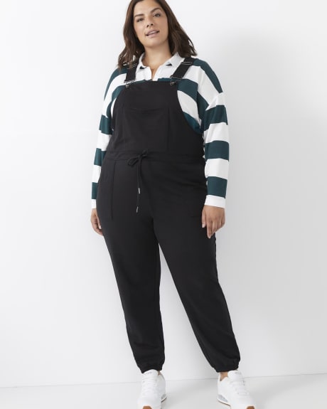 French Terry Overalls With Pockets - Active Zone
