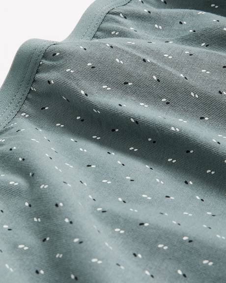 Full Double Dotted Cotton Brief - ti Voglio