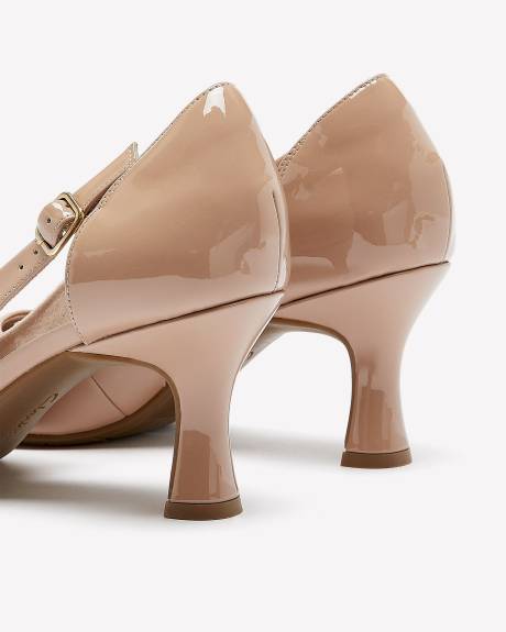 Wide Width, Kataleyna Rae Beige Pump - Clarks