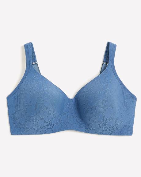 Wireless Floral T-Shirt Bra - ti Voglio