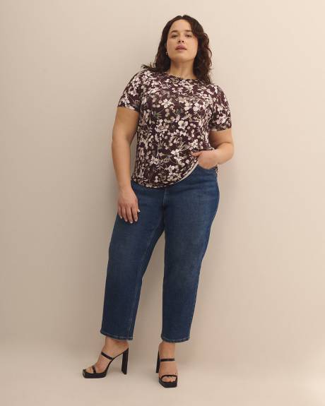 Printed Modern-Fit Tee - Addition Elle - PENN. Essentials