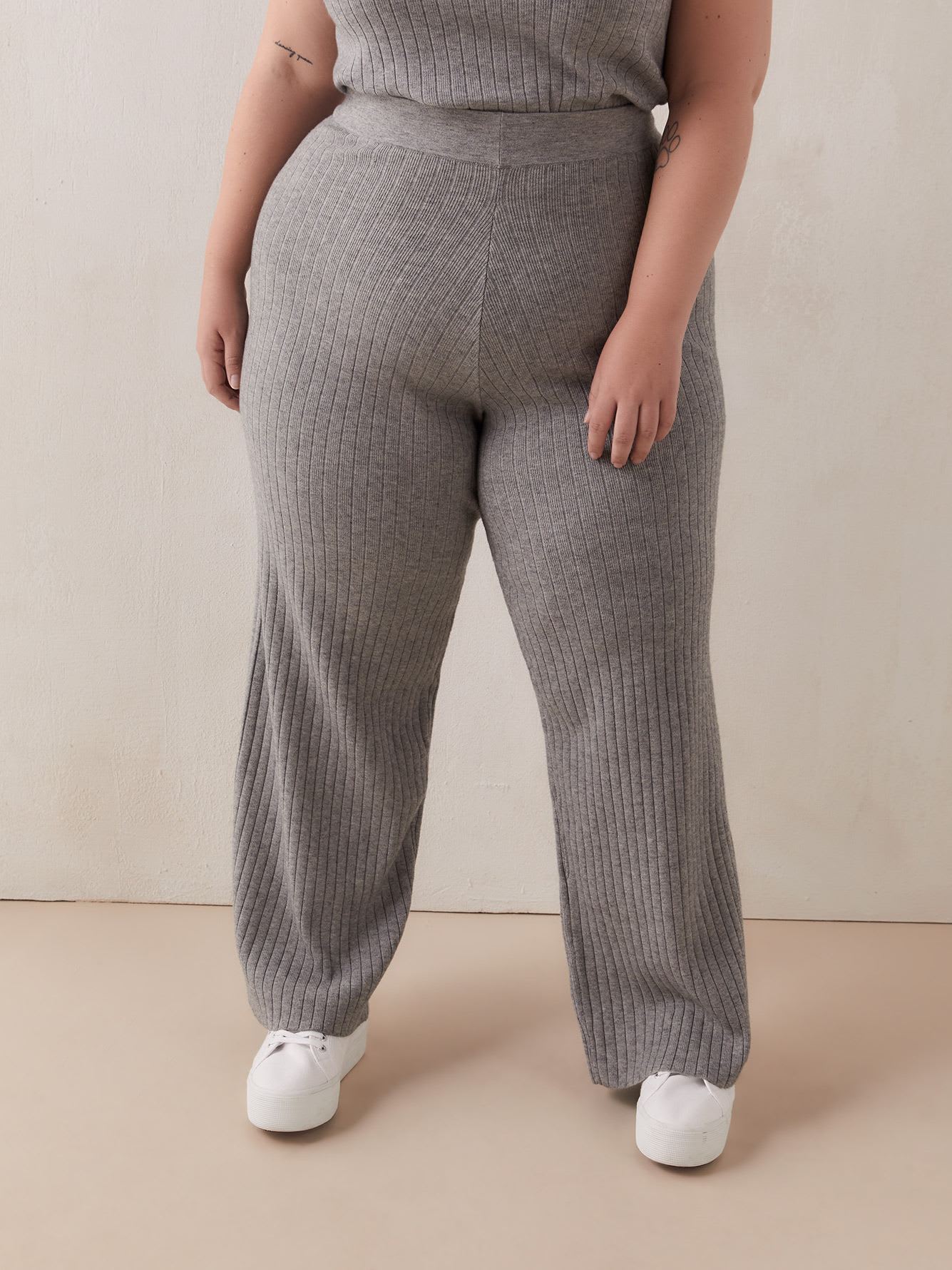 Wide-Leg Pull-On Knit Pants - In Every Story