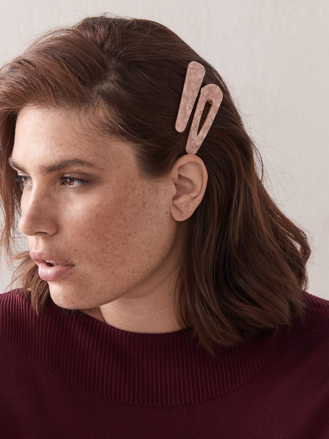 Vintage Pink Hair Barrettes, Pack of 2 Addition Elle Penningtons