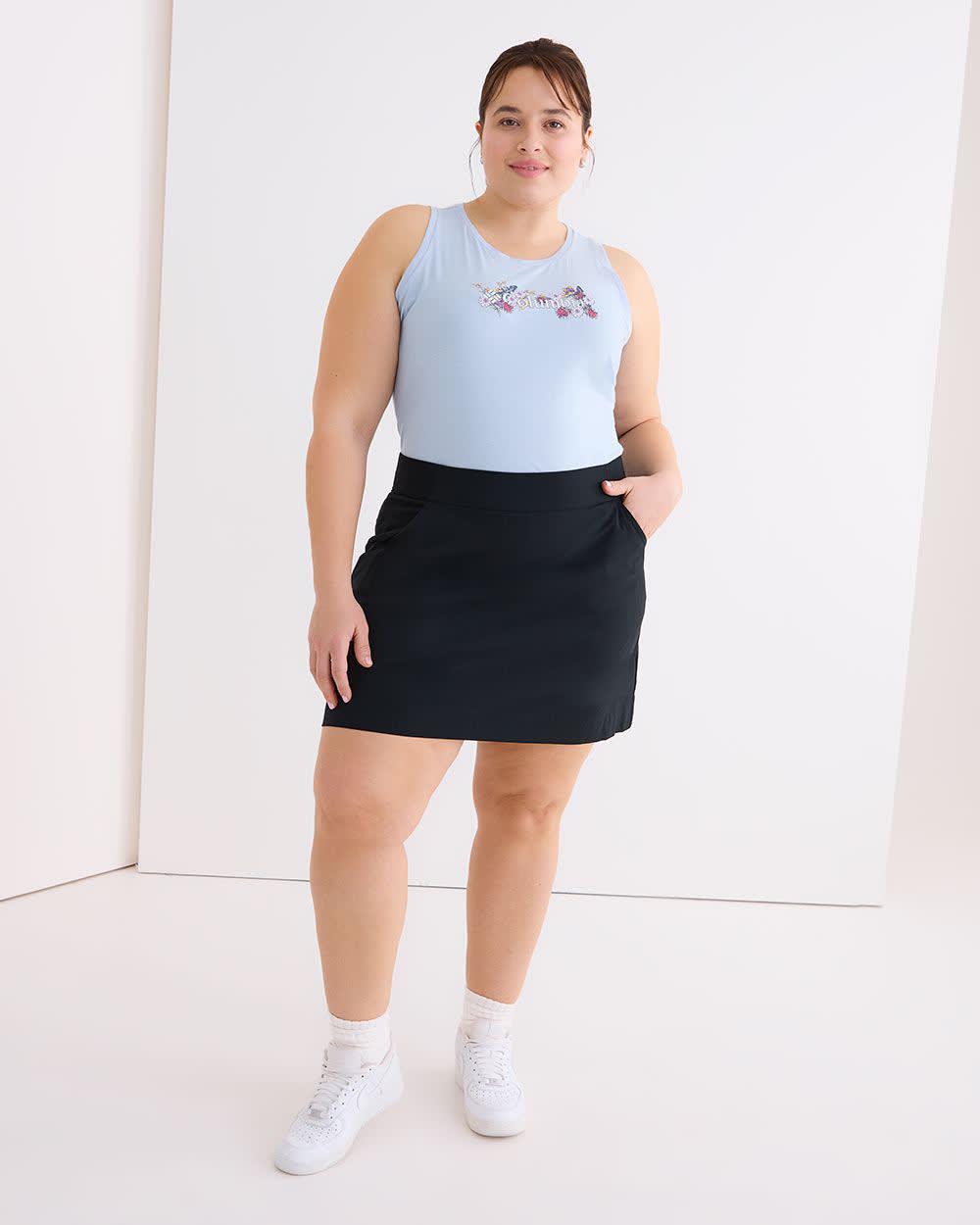 Anytime Straight Skort - Columbia