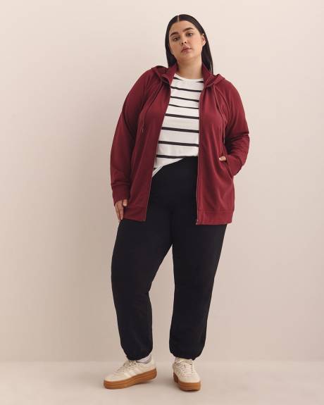 Long-Sleeve Hooded Zip Jacket - Active Zone