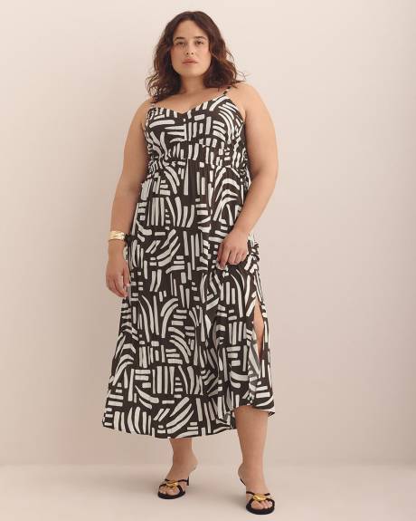 Responsible, Sweetheart Maxidress with Decorative Bows