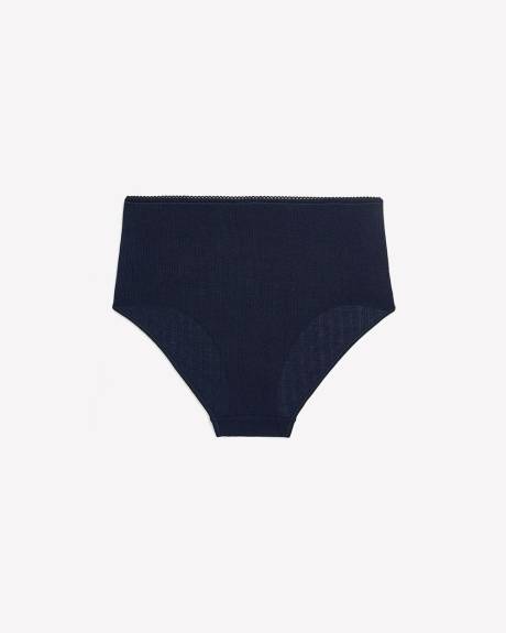 Culotte classique en mailles pointelle avec élastique picot - ti Voglio