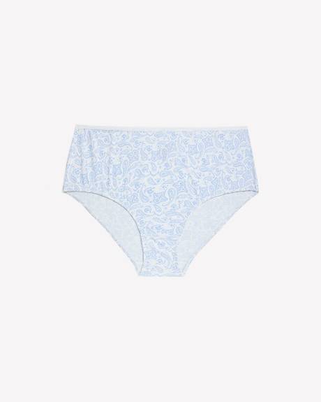 Culotte classique en coton &agrave; imprim&eacute; paisley - ti Voglio