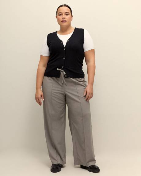 Sleeveless Sweater Vest - Addition Elle