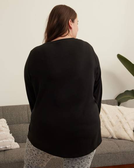 Snoopy Long-Sleeve Pyjama Tunic - ti Voglio