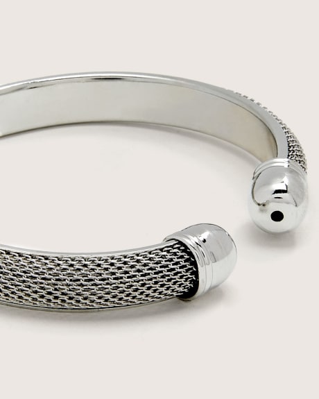 Open Cuff Metal Bracelet