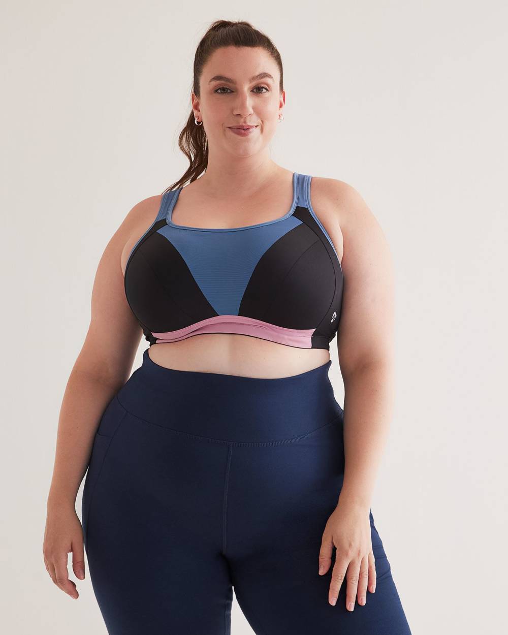 Colourblock Underwire Sports Bra - Active Zone